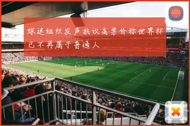 球迷组织发声抗议高票价称世界杯已不再属于普通人